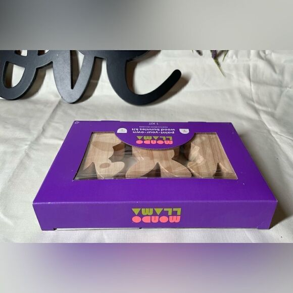 3 DIY Easter Bunny NEW Paint Your Own Spritz Set of 3 Spring NIB - Picture 5 of 6